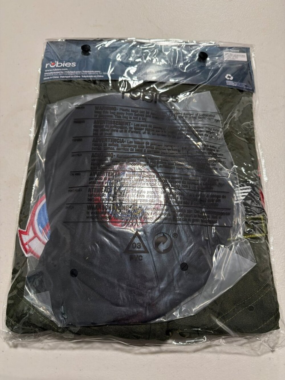 Top Gun Maverick Adult Flight Suit Costume X-Large Halloween - Picture 5 of 5